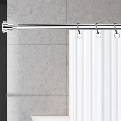 Extendable Shower Curtain Rod Adjustable Tension Pole for Kitchen Cupboard Bathroom Window