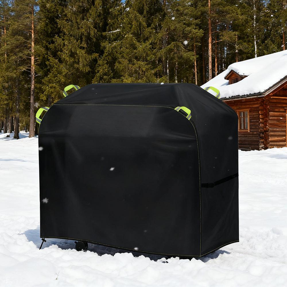 BBQ Grill Cover Heavy Duty with Adjustable Straps for Outdoor Protection