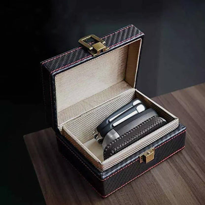 RFID Blocking Box and 2Pcs Car Key Bags Set Anti Theft RFID Security Kit