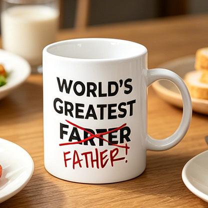 325ml Funny Coffee Mug with Handle Tea Cup-Red