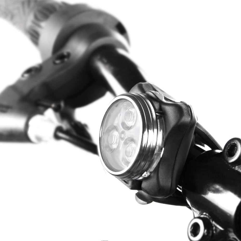 2Pcs USB Rechargeable Bike Lights LED Bicycle Lights Front and Rear Security Warning Lights