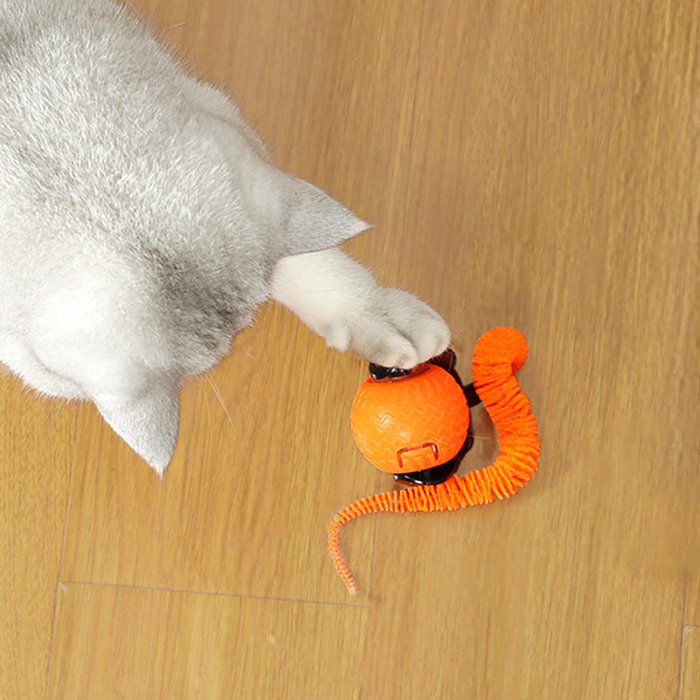 2Pcs Automatic Cat Rolling Ball Interactive Pet Toy with Multiple Motion Modes for Pet Cats Dogs
