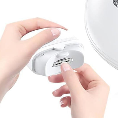 Electric Nail Clippers Automatic Manicure Trimmer with Light