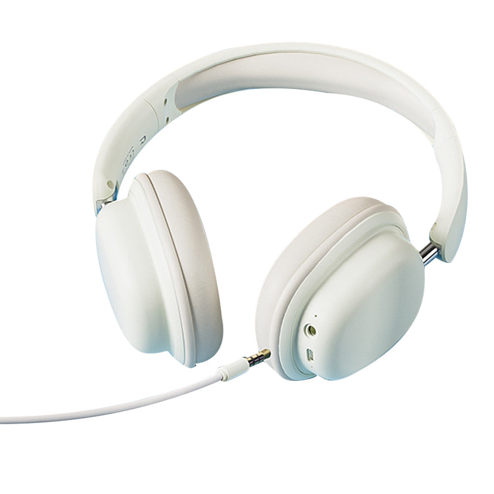 5.3 Bluetooth Wireless Headphones Head-Worn Stereo Headset White