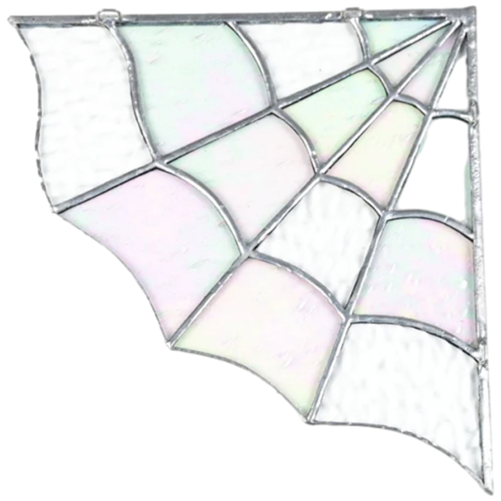 2Pcs Spiderweb Door Topper Halloween Door Corner Decoration