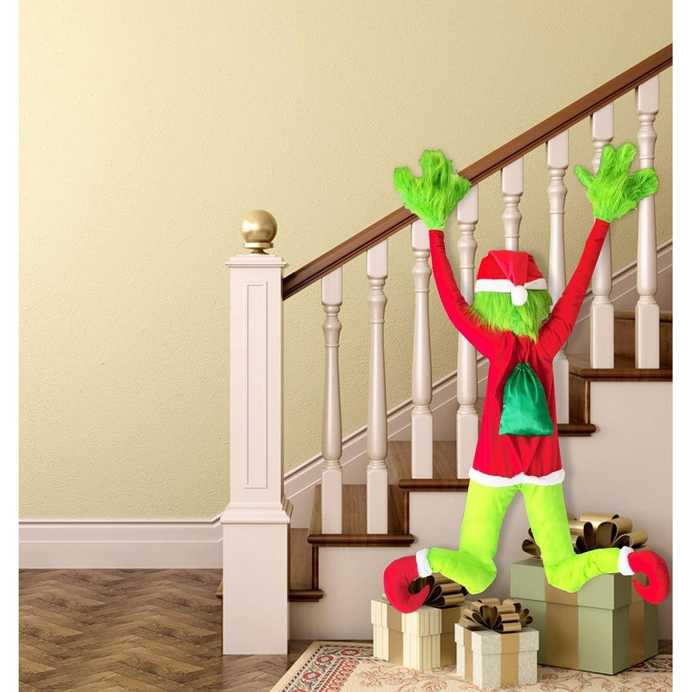 Door Hanging Ornaments Christmas Tree Topper Decorations Xmas Party Gift -Style 2