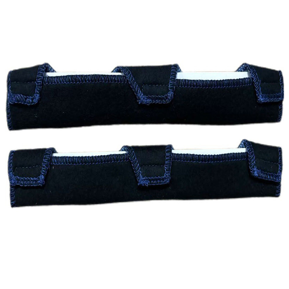 2 Cotton Fire Resistant Foam Hard Hat Sweatbands-Black