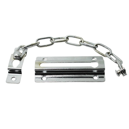 2 Pack Door Security Chain Lock Strong Door Chain Lock with 12 Screws for Wood Door-Silver