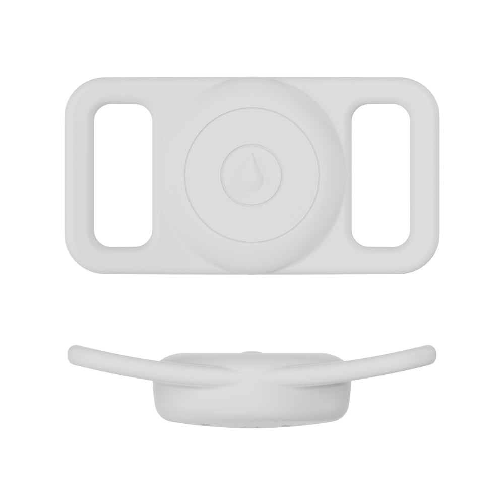 For Apple AirTag Case Silicone Airtag Protective Cover Air Tag Holder White