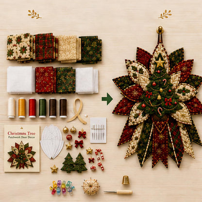 DIY Christmas Door Hanging Sewing Kit Christmas Decorations - Christmas Tree