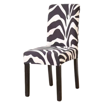6pcs Chair Slipcovers Removable Universal Stretch Elastic Chair Protector Covers -Style 2