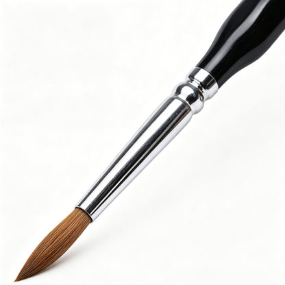 11 PCS Artist Paint Brush Set Detail Painting Brush-Black