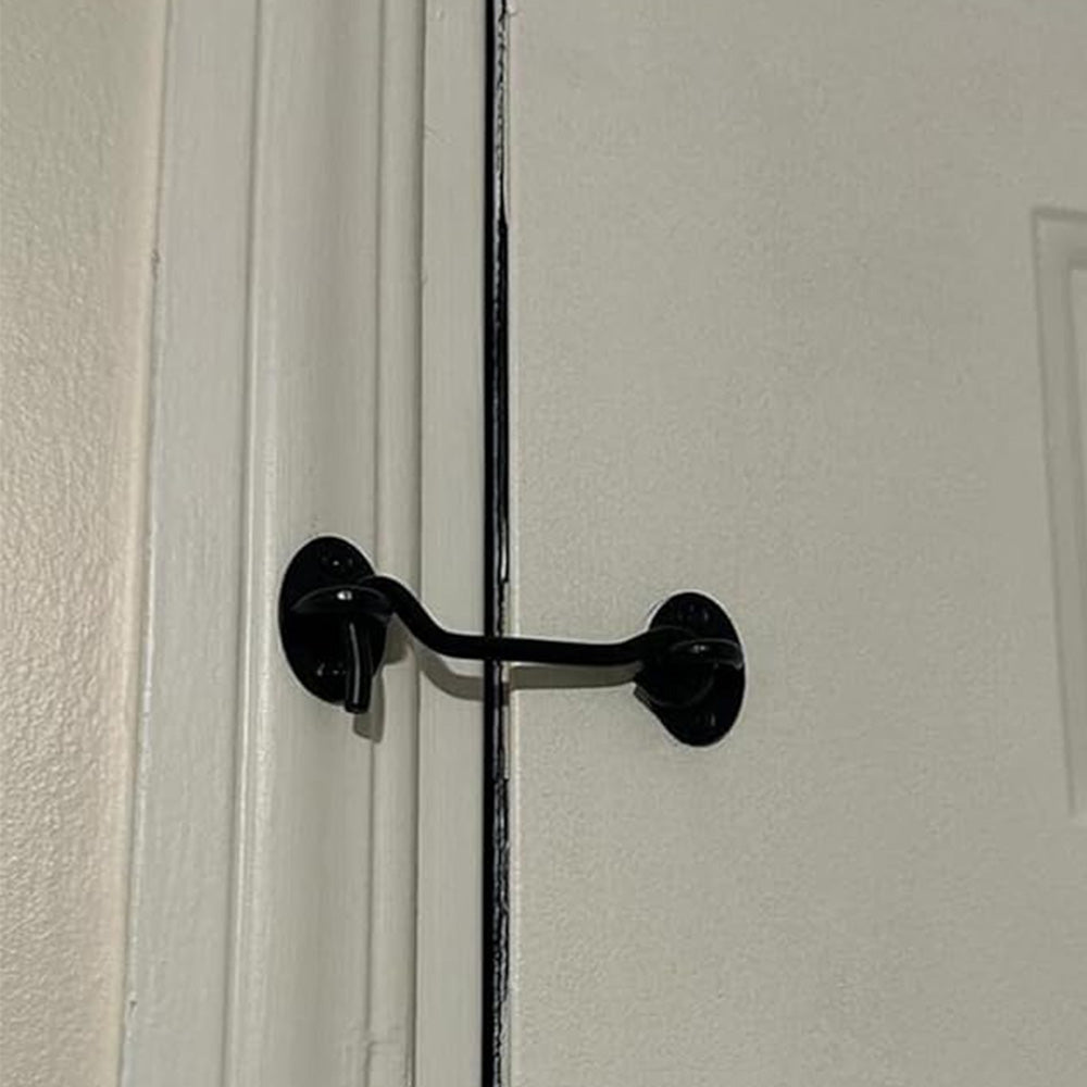 2PCS Stainless Steel Gate Latch Cabin Hook And Eye Latch Lock For Barn Door