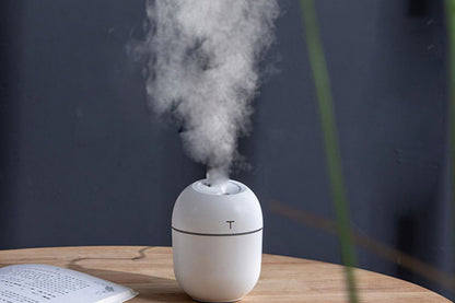 Aroma Ultrasonic Humidifier for Office room Water Shortage Protection-White