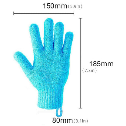 12Pcs Exfoliating Gloves for Shower Body Exfoliator Glove Spa Hand Scrubber