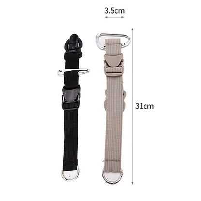 4Piece Luggage Straps with Clips and Silicone Cup Holder