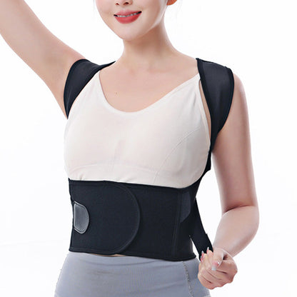 Unisex Posture Corrector Lumbar Brace Lightweight Back Support Shoulder Brace Belt
