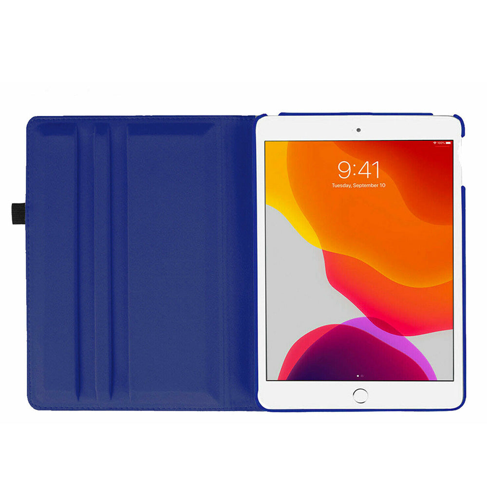 360 Degree PU Leather Case for iPad 10th and 11th Gen A16 - Dark Blue