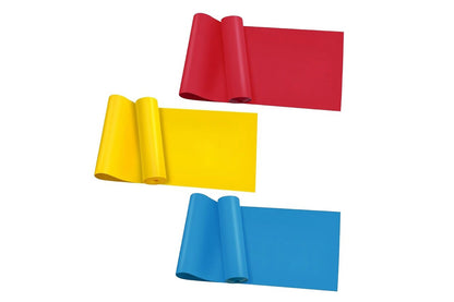 1.5m Fitness 3-Pack Resistance Bands Set