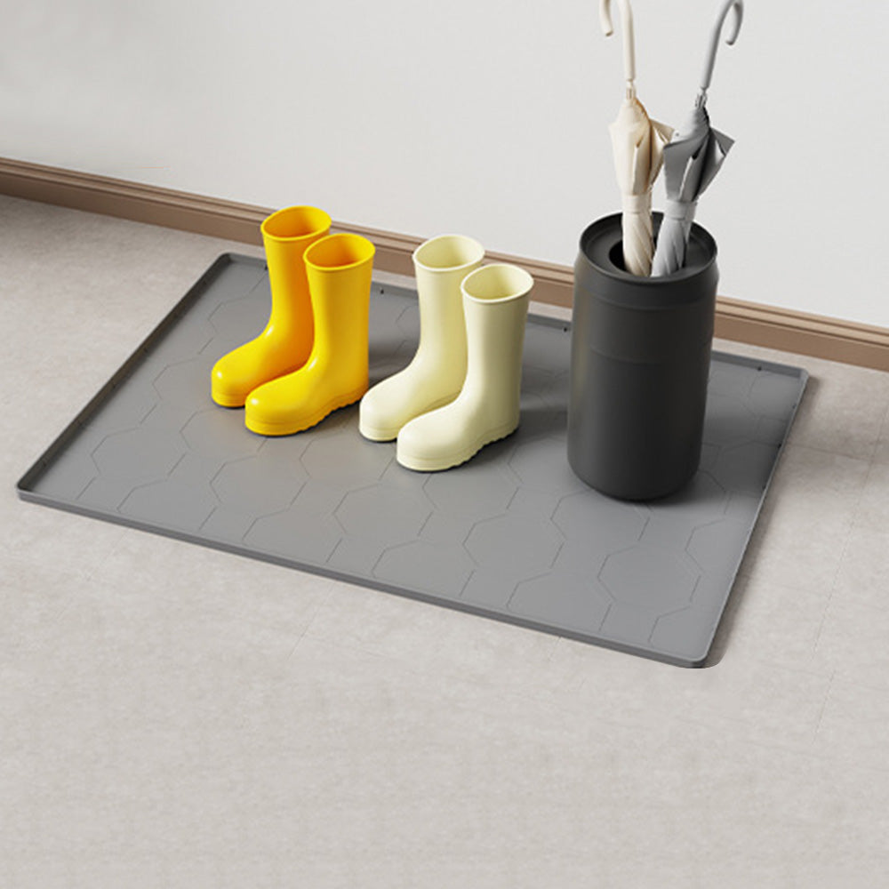 86x56cm Waterproof Silicone Cat Mat ââ‚?Little Box Mat for Cats Grey