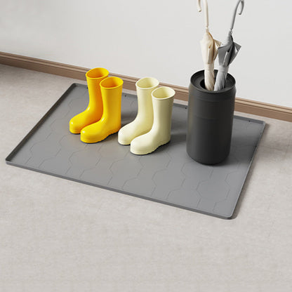 86x56cm Waterproof Silicone Cat Mat ââ‚?Little Box Mat for Cats Grey