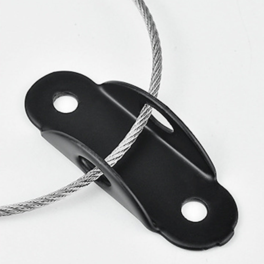 10Pcs Set Furniture Anchors Anti Tip Furniture Straps Black