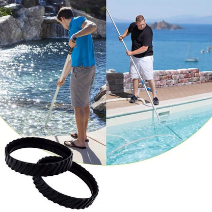 2Pcs Replacement Tracks Tyres Wheels Compatible with ZodiacMx6/Mx8 and Mx6/ Mx8 Elite