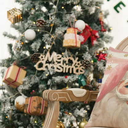 4Pcs Christmas Pillowcase Sofa Home Bedroom Decoration Pillow Covers