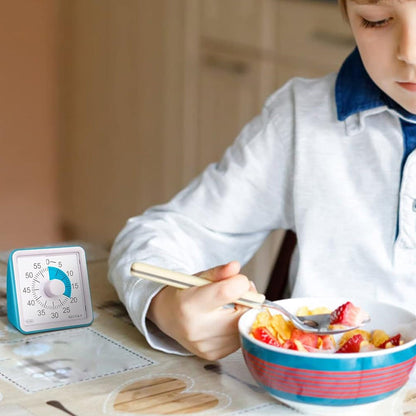 60-Minute Visual Timer Countdown Timer Time Management Tool for Sports Studying Blue