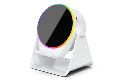 4 in 1 Wireless Speaker Bluetooth Speaker with 360 Adjustable Phone Holder-White