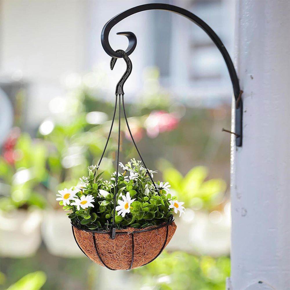 10Pcs Hanging Hooks for Flower Pot Plant Basket Hangers