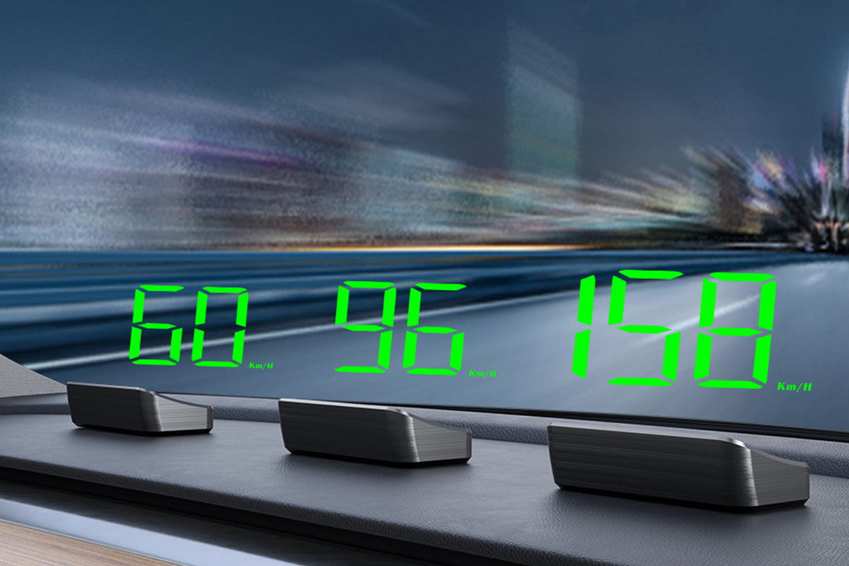 Speedometer HUD GPS Speed Meter KMH Speedo Head Up Display For Cars USB Cable Plug And Play