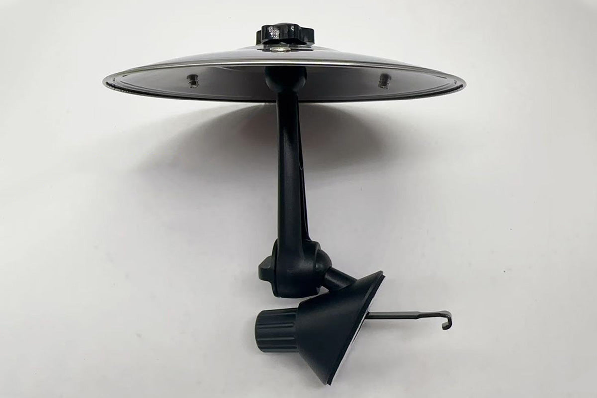 Car Air Vent Drum Cymbal Music Gadget Silver