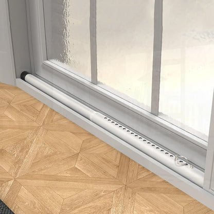 2Pcs Adjustable Sliding Window Door Safety Security Bar for Home Apartment Hotel