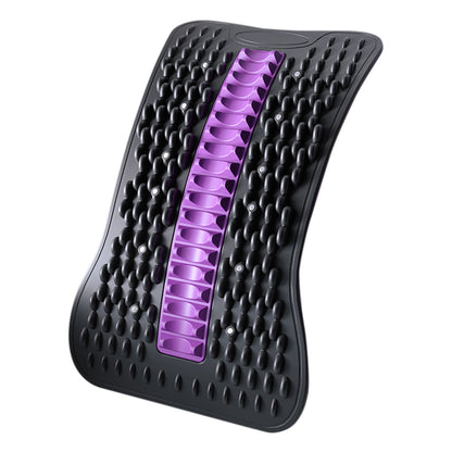 Multi-Level Adjustable Back Stretcher for Lower Back Pain Relief Black