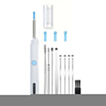 Visual WiFi Ear Wax Removal Kit Wireless Ear Cleaner with Camera White