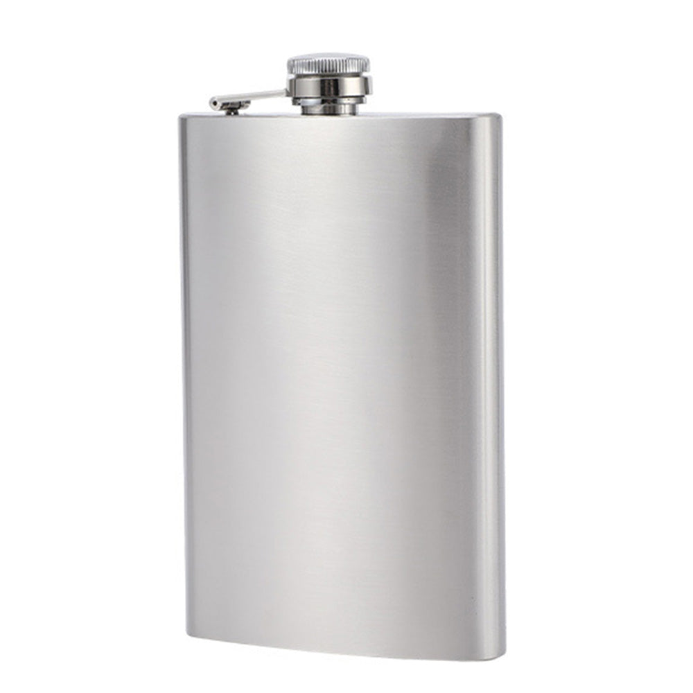 Stainless Steel Hip Flask Portable Leak Resistant Pocket Liquor Bottle