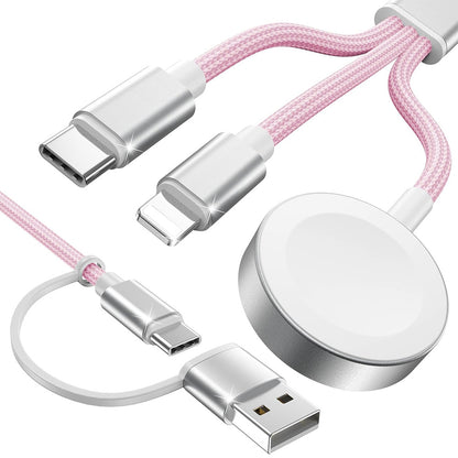 3 in 2 Watch Wireless Charger-Pink