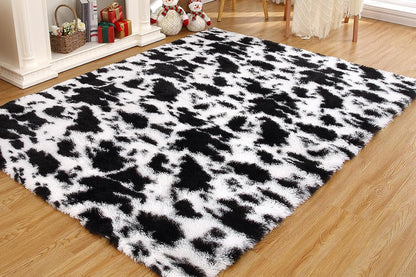Plush Area Rug Soft Fluffy Carpet - White