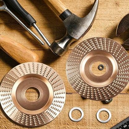 6Pcs Angle Grinder Sanding Discs 100mm Carbon Steel Wood Polishing Wheel Set