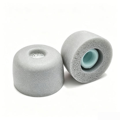16 Pcs Memory Foam Ear Tips for Sony WF-1000XM6 XM5 XM4 Earbuds-Grey