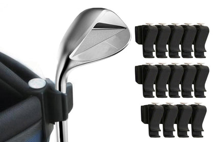 14Pcs Golf Putter Holders Golf Bag Clip On Putting Organizer Golf Equipment