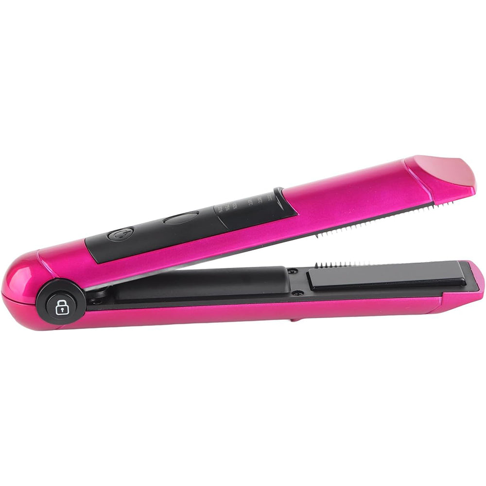 2 in 1 Portable Cordless Hair Straightener and Curling Iron