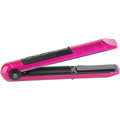 2 in 1 Portable Cordless Hair Straightener and Curling Iron