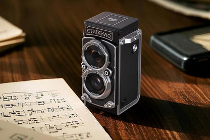 Mini Vintage Digital Camera with 16GB Card Retro Point and Shoot Pocket Camera