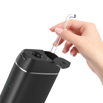 3-Mode Water Flosser Cordless Oral Flossers for Teeth and Braces Cleaning Black
