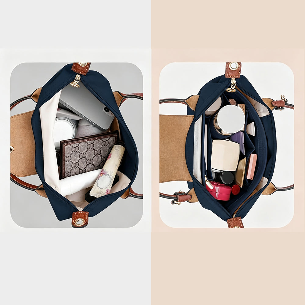 Felt Purse Organizer Insert -Navy