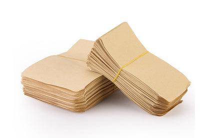 100 Piece Small Kraft Paper Coin and Seed Envelopes