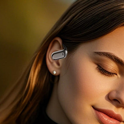 144-Language AI Translating Earbuds Bluetooth Open Ear Headphone Translation Device for Travel Business Learning Black