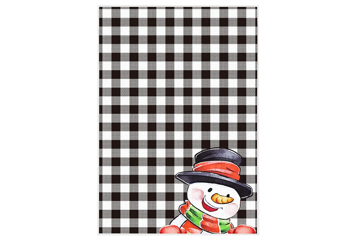 4Pcs Set Christmas Kitchen Towels Grinch Hand Inspirited Towel Merry Christmas Decorative Xmas Absorbent Dish Towels-Style 2